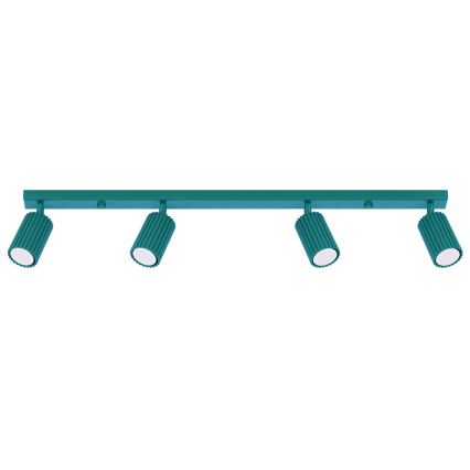 Brilagi - Faretto CRESTO 4xGU10/10W/230V turchese