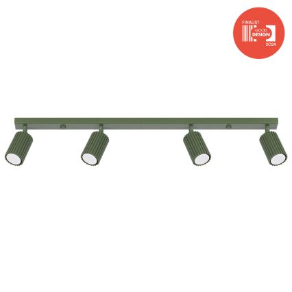 Brilagi - Faretto CRESTO 4xGU10/10W/230V verde