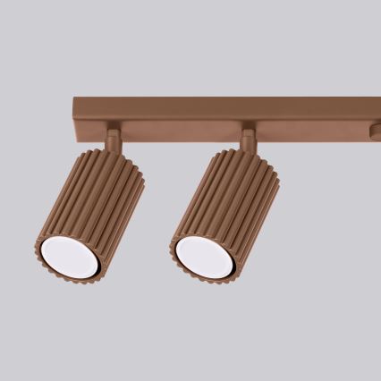 Brilagi - Faretto CRESTO 6xGU10/10W/230V marrone