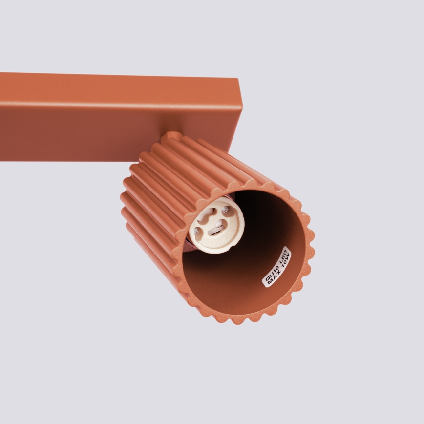 Brilagi - Faretto CRESTO 6xGU10/10W/230V rosso