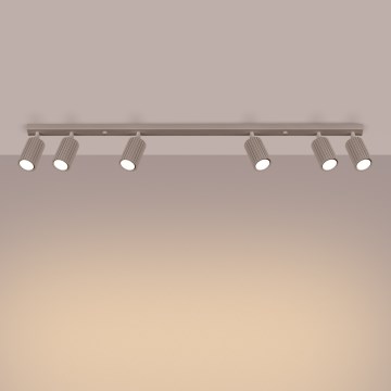 Brilagi - Faretto CRESTO 6xGU10/10W/230V taupe