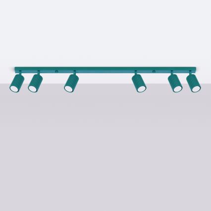 Brilagi - Faretto CRESTO 6xGU10/10W/230V turchese