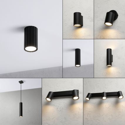 Brilagi - Faretto CRISPINA 1xGU10/10W/230V 10 cm nero