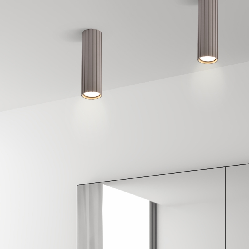 Brilagi - Faretto CRISPINA 1xGU10/10W/230V 20 cm beige