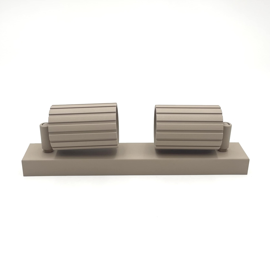 Brilagi - Faretto CRISPINA 2xGU10/10W/230V beige