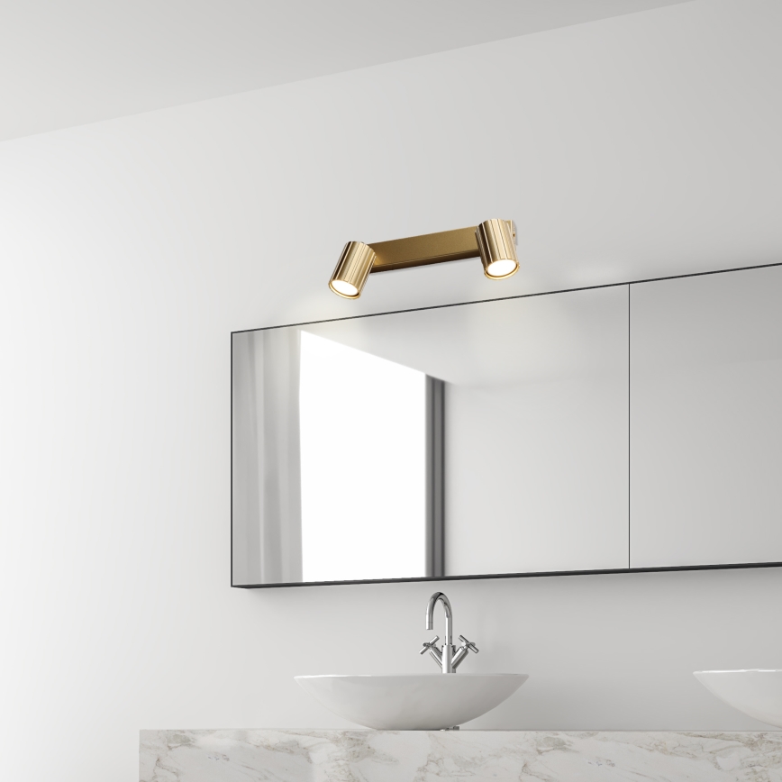 Brilagi - Faretto CRISPINA 2xGU10/10W/230V oro