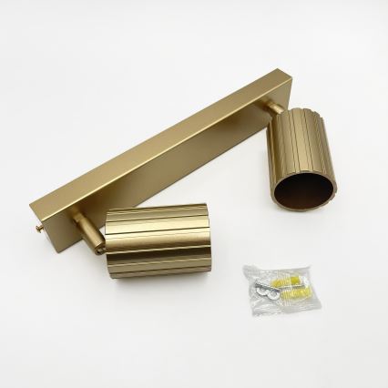 Brilagi - Faretto CRISPINA 2xGU10/10W/230V oro