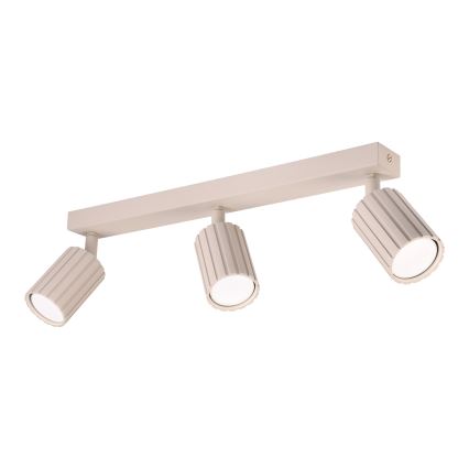 Brilagi - Faretto CRISPINA 3xGU10/10W/230V beige
