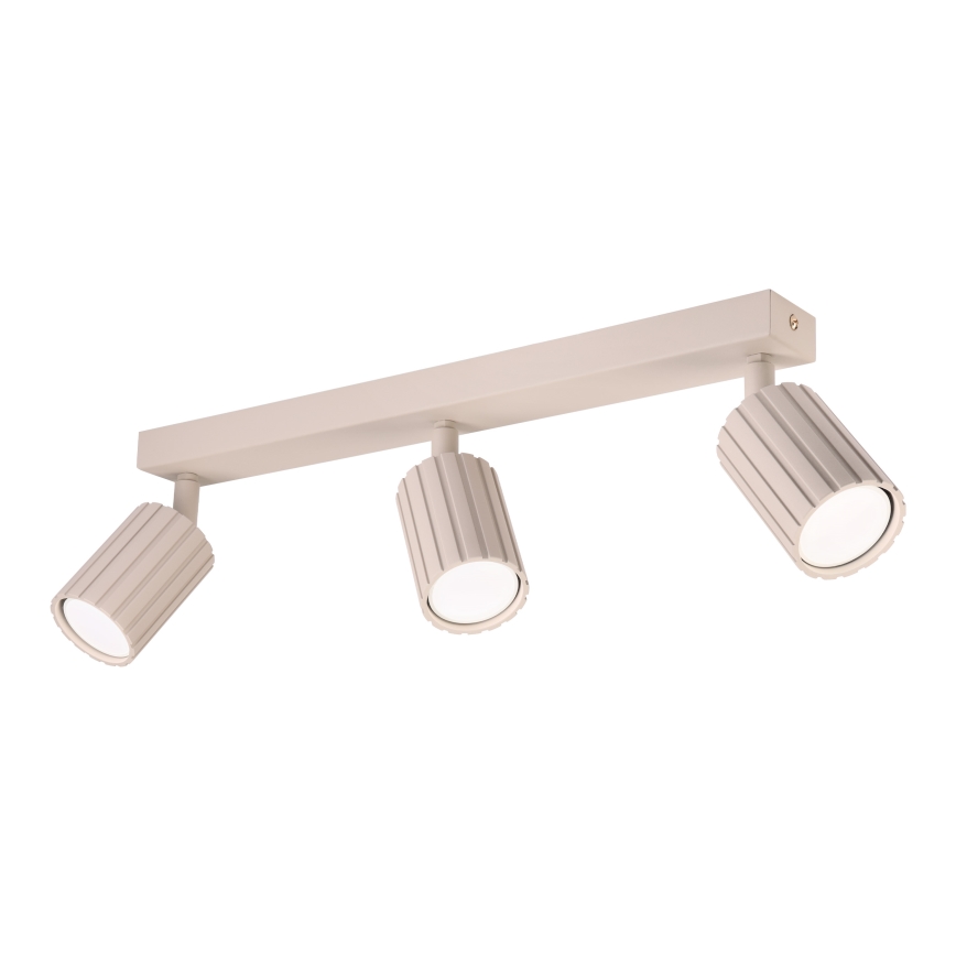 Brilagi - Faretto CRISPINA 3xGU10/10W/230V beige