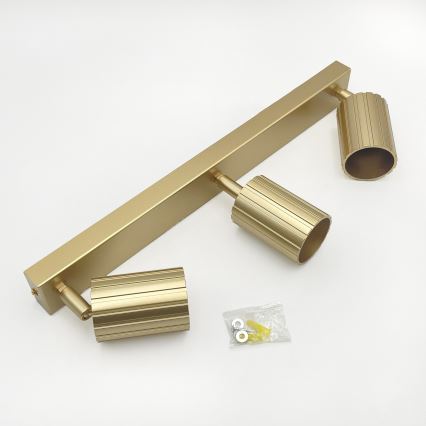 Brilagi - Faretto CRISPINA 3xGU10/10W/230V dorato