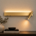BRILAGI - Faretto da parete a LED ARLIX LED/3W/230V + LED/7W, dorato, CRI 90