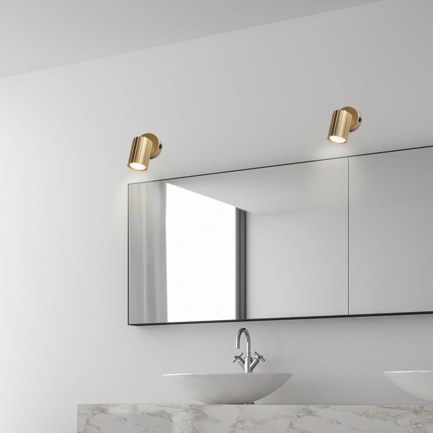 Brilagi - Faretto da parete a spot CRISPINA 1xGU10/10W/230V dorato