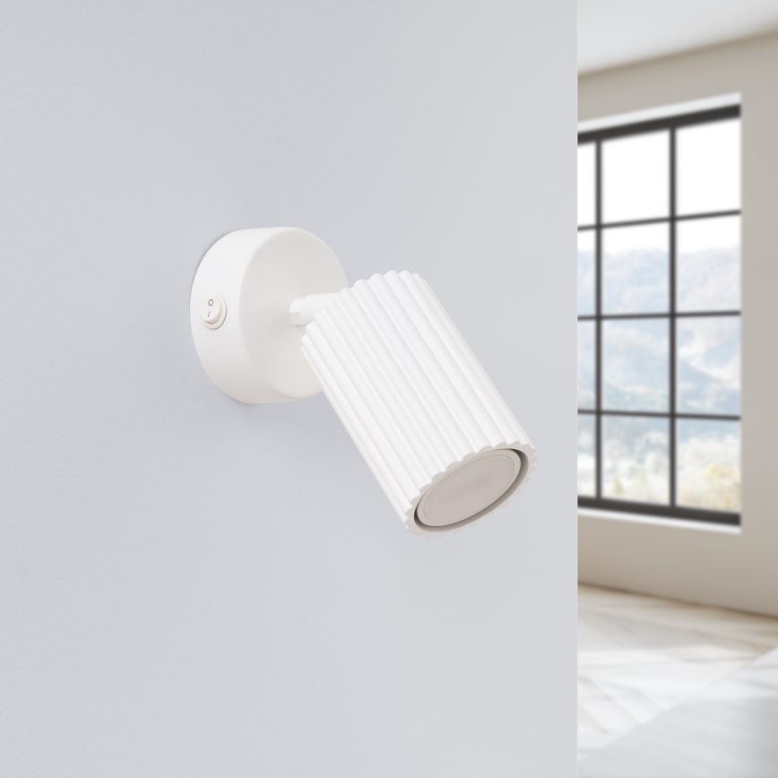 Brilagi - Faretto da parete CRESTO 1xGU10/10W/230V bianco