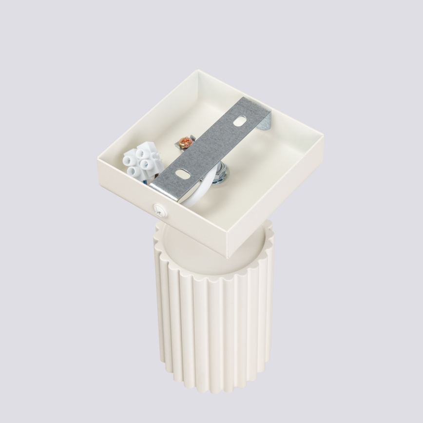 Brilagi - Faretto da parete CRESTO 1xGU10/10W/230V color crema