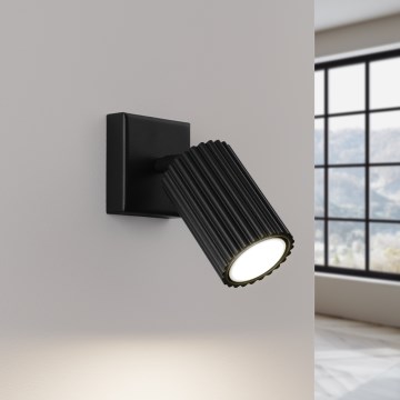 Brilagi - Faretto da parete CRESTO 1xGU10/10W/230V nero