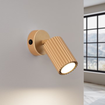 Brilagi - Faretto da parete CRESTO 1xGU10/10W/230V oro