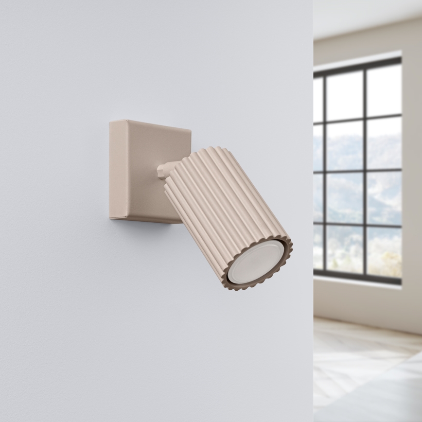 Brilagi - Faretto da parete CRESTO 1xGU10/10W/230V taupe