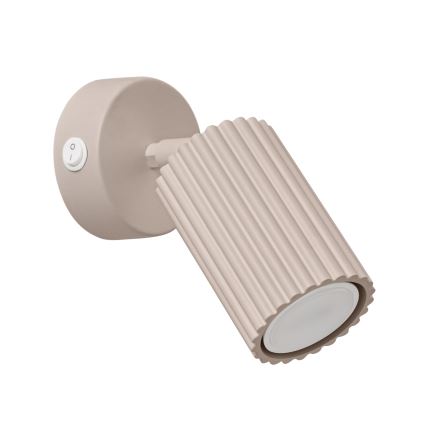 Brilagi - Faretto da parete CRESTO 1xGU10/10W/230V taupe