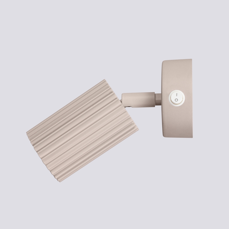 Brilagi - Faretto da parete CRESTO 1xGU10/10W/230V taupe