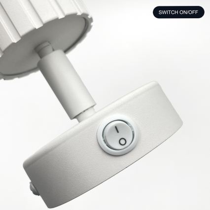 Brilagi - Faretto da parete CRISPINA 1xGU10/10W/230V bianco