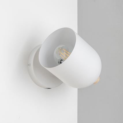 Brilagi - Faretto da parete GALLION 1xE27/15W/230V bianco