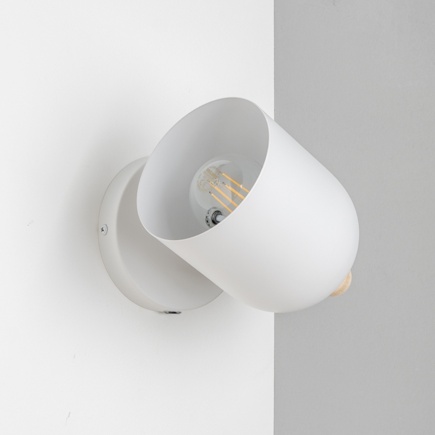 Brilagi - Faretto da parete GALLION 1xE27/15W/230V bianco