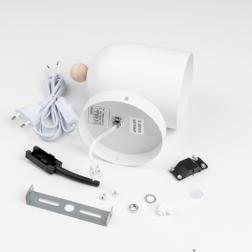 Brilagi - Faretto da parete GALLION 1xE27/15W/230V bianco