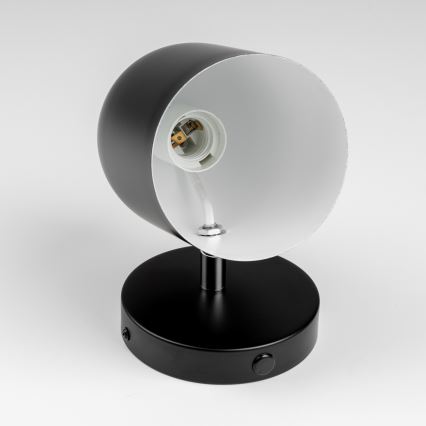 Brilagi - Faretto da parete GALLION 1xE27/15W/230V nero