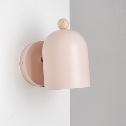 Brilagi - Faretto da parete GALLION 1xE27/15W/230V rosa