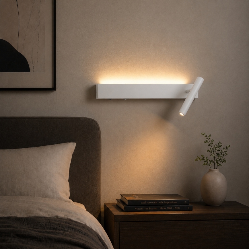 BRILAGI - Faretto da parete LED ARLIX LED/3W/230V + LED/7W bianco CRI 90