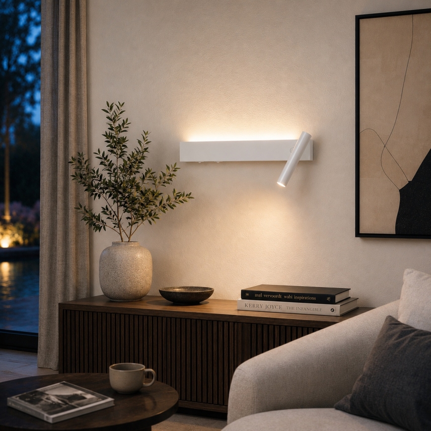 BRILAGI - Faretto da parete LED ARLIX LED/3W/230V + LED/7W bianco CRI 90