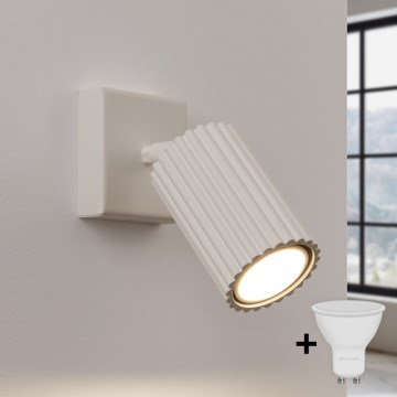 Brilagi - Faretto da parete LED CRESTO 1xGU10/10W/230V colore crema