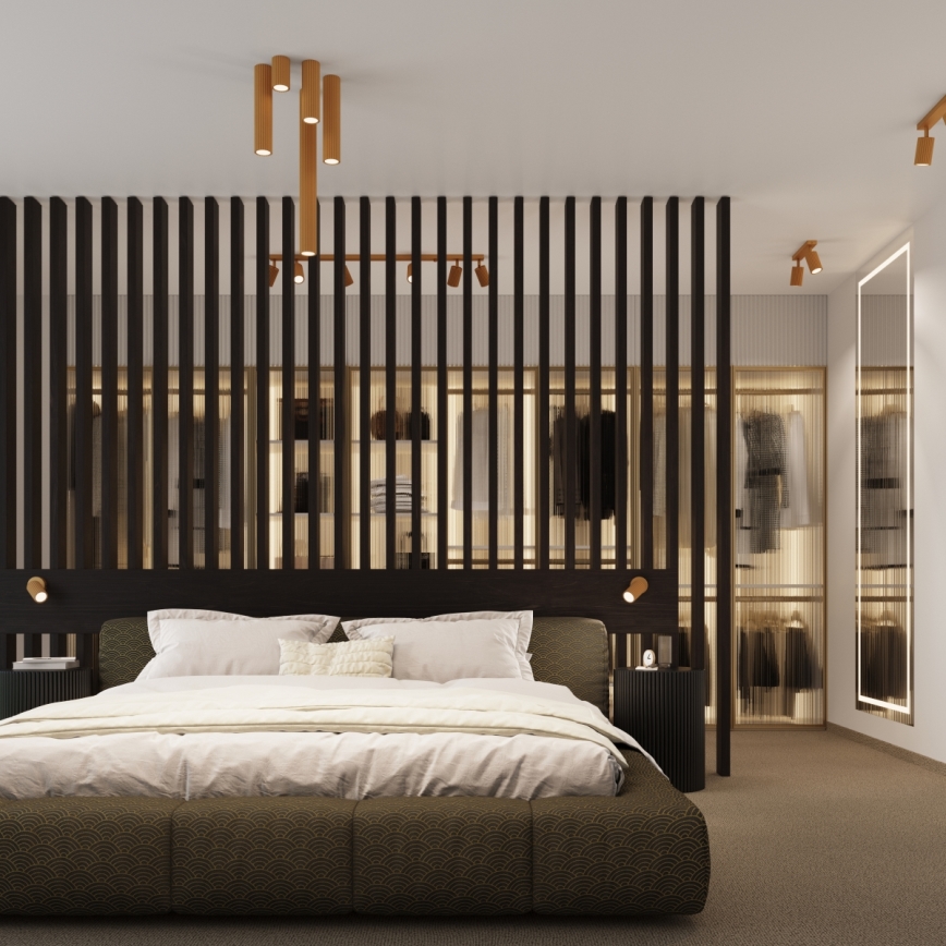 Brilagi - Faretto da parete LED CRESTO 1xGU10/10W/230V dorato