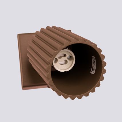 Brilagi - Faretto da parete LED CRESTO 1xGU10/10W/230V marrone