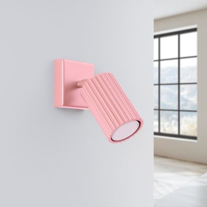 Brilagi - faretto da parete LED CRESTO 1xGU10/10W/230V rosa