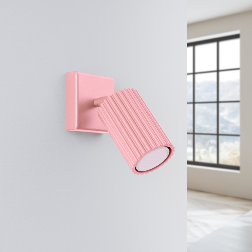Brilagi - faretto da parete LED CRESTO 1xGU10/10W/230V rosa