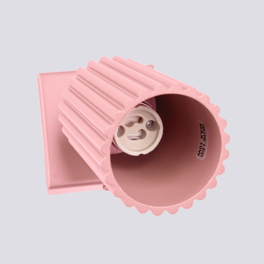 Brilagi - faretto da parete LED CRESTO 1xGU10/10W/230V rosa