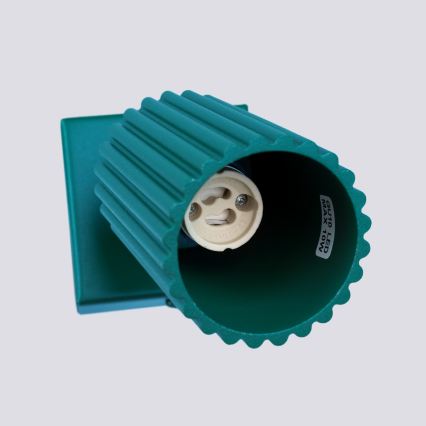 Brilagi - Faretto da parete LED CRESTO 1xGU10/10W/230V turchese