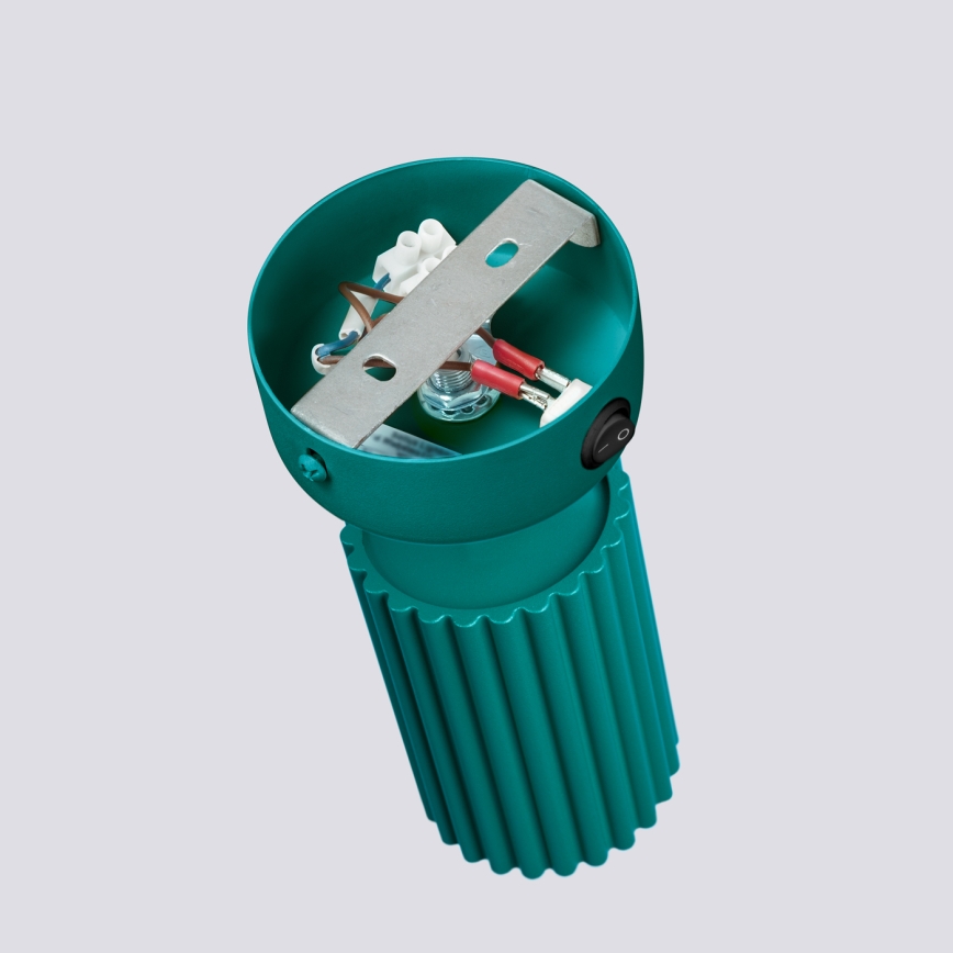 Brilagi - Faretto da parete LED CRESTO 1xGU10/10W/230V turchese