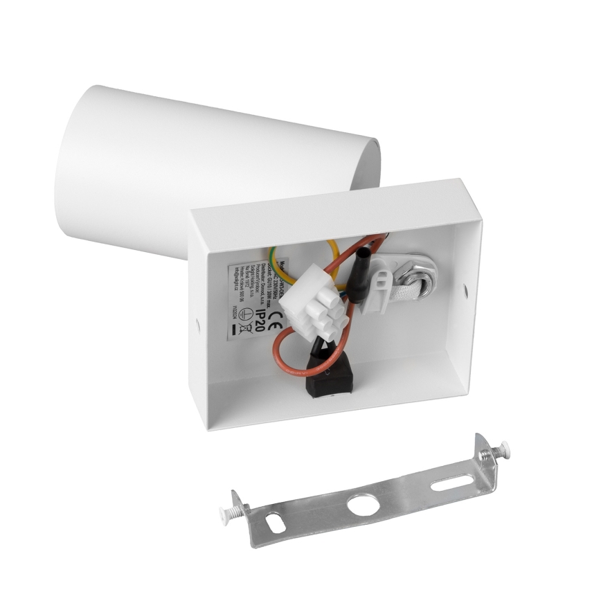 Brilagi - Faretto da parete LED RGBW dimmerabile SELE 1xGU10/4,8W/230V 3000K bianco + telecomando