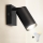 Brilagi - Faretto da parete LED RGBW dimmerabile SELE 1xGU10/4,8W/230V 3000K nero + telecomando