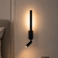 BRILAGI - Faretto da parete LED VIXON LED/3W/230V + LED/5W nero CRI 90