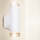 Brilagi - Faretto da parete per bagno SELE AQUA 2xGU10/30W/230V IP44 bianco
