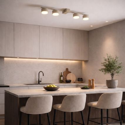 Brilagi - Faretto da soffitto 4xGX53/12W/230V beige