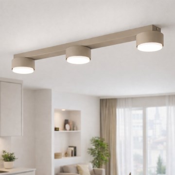 Brilagi - Faretto da soffitto MONO 3xGX53/12W/230V beige