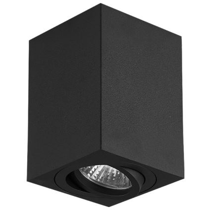 Brilagi - Faretto da incasso LED RGBW dimmerabile MIA 1xGU10/6W/230V 3000K 100x80 mm nero + telecomando