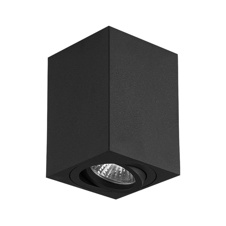 Brilagi - Faretto da incasso LED RGBW dimmerabile MIA 1xGU10/6W/230V 3000K 100x80 mm nero + telecomando