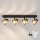 Brilagi - Faretto dimmerabile LED RGBW NUGGET 4xGU10/4,8W/230V 3000K nero/oro con telecomando