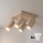 Brilagi - Faretto dimmerabile LED RGBW SELE SQUARE 4xGU10/6,5W/230V 2700-6500K beige