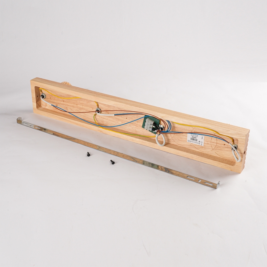 Brilagi - Faretto HYGGE 4xE14/15W/230V legno/fumé